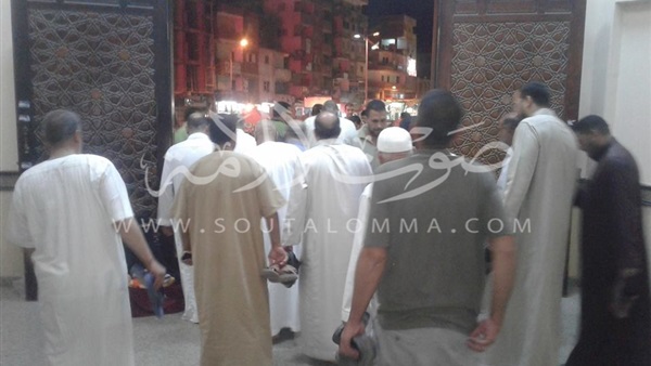 بالصور.. ختام صلاة الترويح بمسجد سيدي سالم بكفر الشيخ