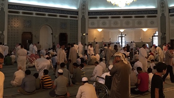 رفع أذان العشاء بمسجد االغفور الرحيم في بورسعيد