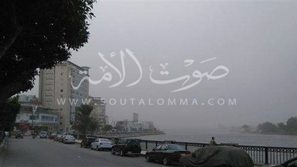بالصور..عواصف ترابية تضرب محافظة دمياط