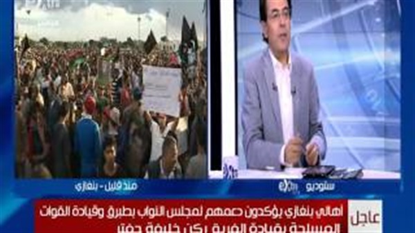بالفيديو.. أولي مشاهد إحتجاجات بنغازي الرافضة لخطة المبعوث الأممي 