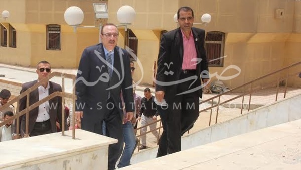 بالصور.. محافظ بني سويف يتفقد قصر الثقافة الجديد  