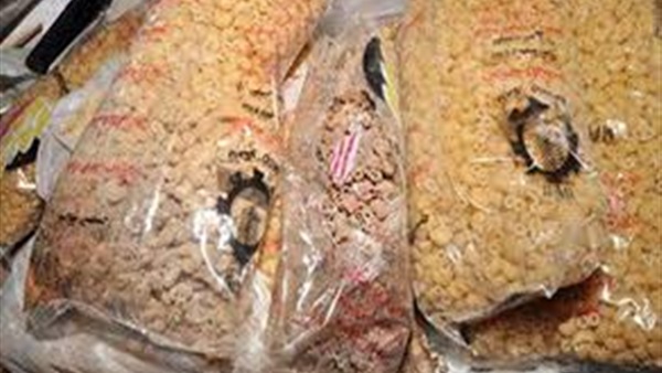 ضبط 7 طن «مكرونه» منتهيه الصلاحيه بالفيوم 