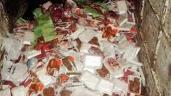 شرطة التموين تضبط نص طن لحوم ولانشون فاسد بالمحافظات