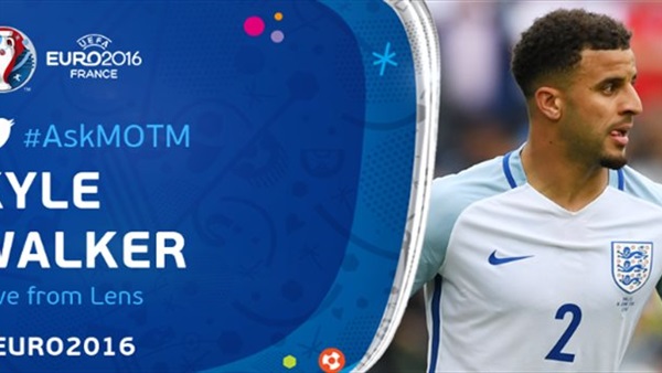 «والكر» أفضل لاعب لمباراة انجلترا وويلز