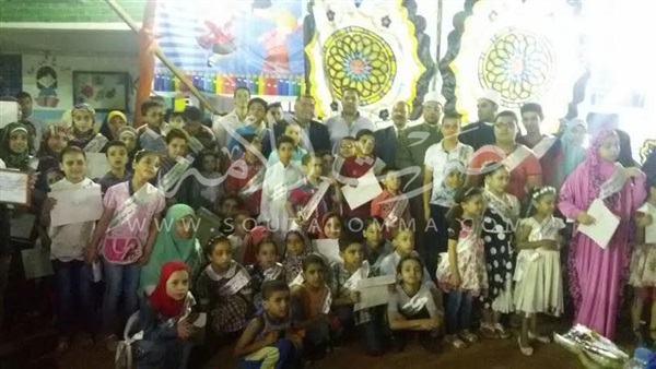 بالصور.. تكريم 200 طالب فى المسابقة السنوية لحفظة القرآن الكريم بشبرا الخيمة