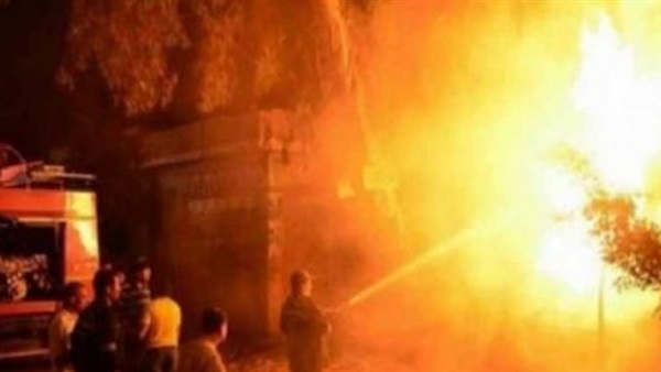  السيطرة على حريق ميكنة زراعية في شبين القناطر 