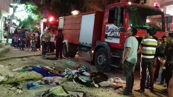 بالصور.. «حرائق المحافظات» تحصد أرواح المواطنين.. مصرع سيدة في حريق بشقة سكنية بالإسكندرية.. تفحم جثة رضيع إثر إحتراق منزلين بسوهاج.. السيطرة على حريق ميكنة زراعية في شبين القناطر