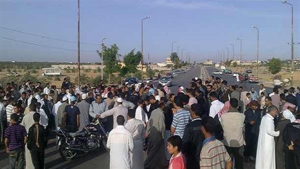 فتح طريق «المنصورة- دمياط» عقب قطعه من قبل الأهالى