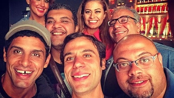 محمد امام يحتفل بدوبلاج «جحيم فى الهند»