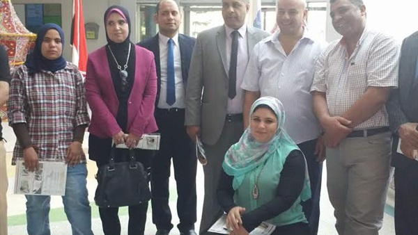 بالصور.. «الظهير الشعبي لدعم مصر » يزور مستشفي سرطان الأطفال