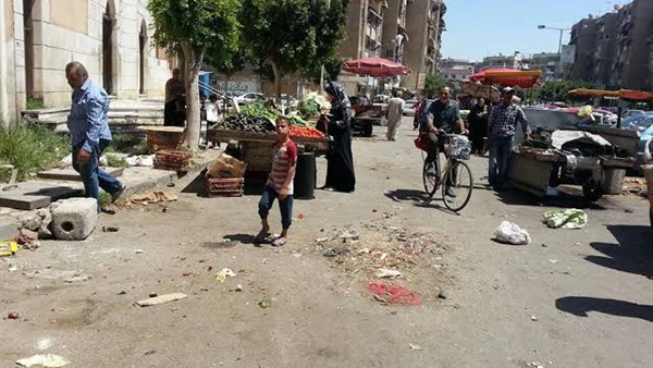 بالصور.. حملة امنية علي الاشغالات بالسوق العشوائي في ضواحي بورسعيد