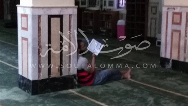 بالصور.. بدء توافد الصائمين علي مسجد مصطفى محمود بالجيزة