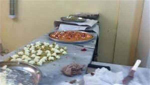 ضبط مصنع لحلويات بدون ترخيص بالقليوبية