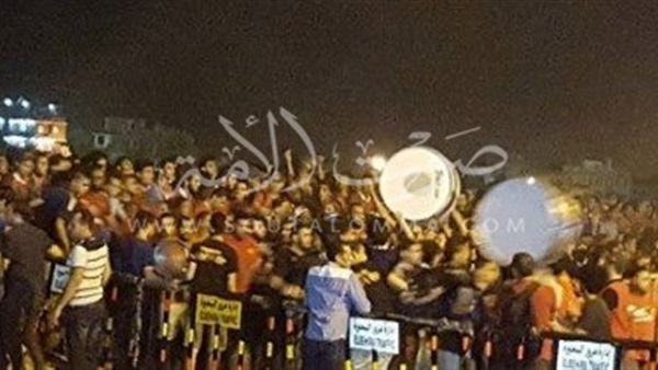 بالصور..ننشر تفاصيل أزمة الأمن وجماهير الأهلي في برج العرب