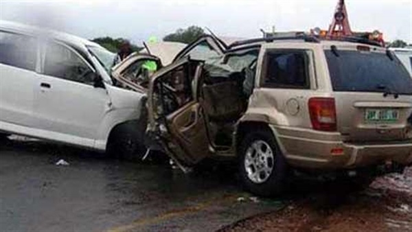 مصرع سيدة وإصابة 4 في حادث تصادم بكفر الشيخ