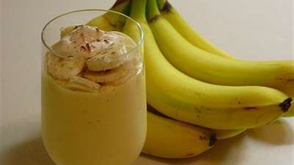 طريقة عمل ميلك شيك الموز
