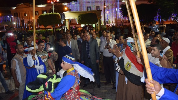 محافظ المنيا يشهد الاحتفال بالذكري الثالثة لـ 30 يونيو 
