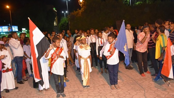 بالفيديو والصور.. احتفالات أسوان بمناسبة عيد ثورة 30 يونيو 