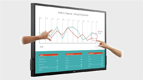 ديل تطلق شاشات وأجهزة إسقاط تفاعلية موجهة لقطاع التعليم