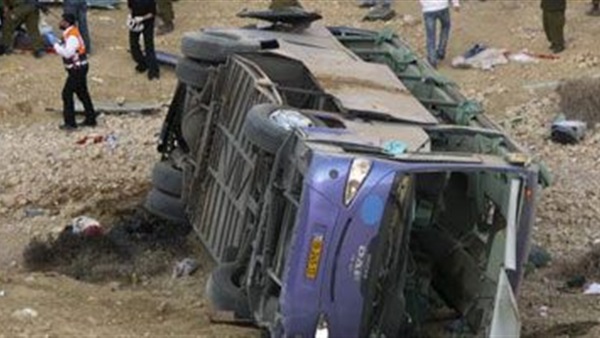 مصرع ٢٦ شخصا فى حادث انقلاب حافلة بالصين