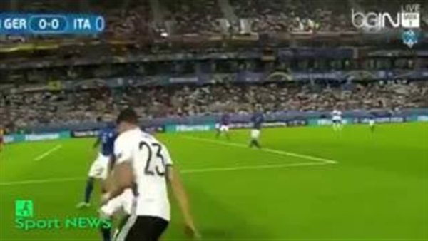 بالفيديو.. ألمانيا وإيطاليا يلجآن لوقت إضافي بعد التعادل الإيجابي