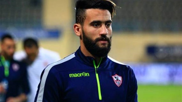 إصابة باسم مرسي بكدمة فى القدم أثناء تدريبات الزمالك