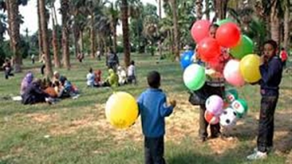  حدائق ومتنزهات المحافظات تواصل استقبال زائريها خلال ثانى ايام عيد الفطر