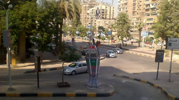 بالصور.. سيولة مرورية فى شوارع المهندسين ثانى أيام العيد 