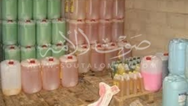 إغلاق مصنع منظفات فى المنوفية لعمله بدون ترخيص