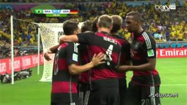 شاهد.. أهداف ألمانيا والبرازيل فى ذكرى الـ 7-1