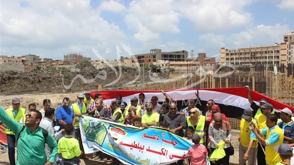 بالصور..وفد«القادة والمصري» يدعو رجال الأعمال للتبرع لمستشفى كبد بلطيم