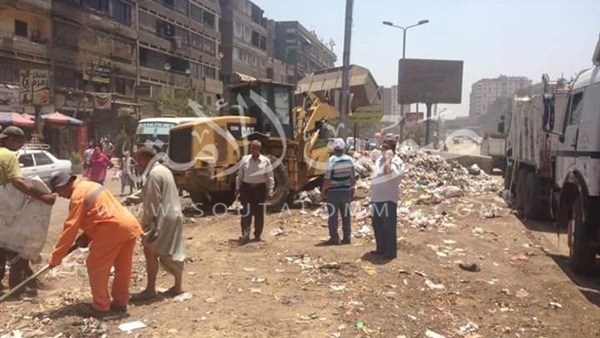 بالصور..محافظ القليوبية يكلف بتكثيف العمل بمنظومة النظافة 