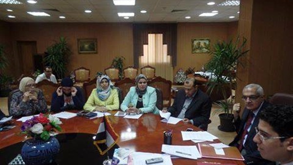 بالصور.. لجنة التواصل بجامعة المنصورة تبحث سبل تفعيل الأنشطة الطلابية