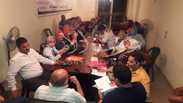 بالصور..«حماة الوطن» بالإسكندرية يناقش ملف انتخابات المجالس المحلية