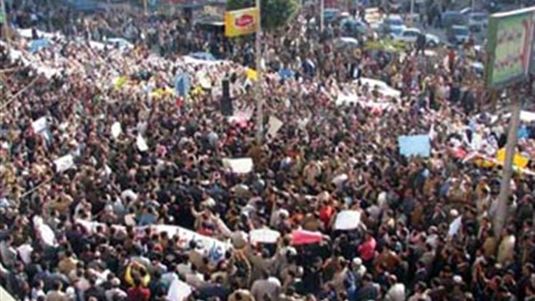 الصدر يؤكد من ساحة التحرير وسط بغداد على سلمية التظاهرات 