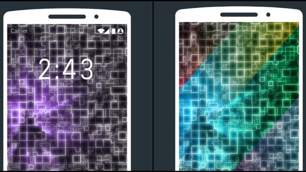 تطبيق للحصول على خلفيات مصفوفات متحركة 