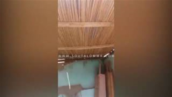 بالفيديو والصور..«إمام»يُحذر من انهيار مسجد«الجمولة» بسوهاج على المصلين