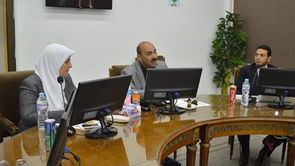 بالصور..«حمزة»: نسعى لوضع جامعة الفيوم على الخريطة الدولية