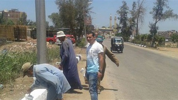 بالصور.. جهاز شئون البيئة بالغربية يشارك فى حملة«حلوة يا بلدى»