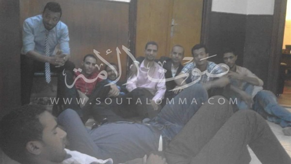 بالصور.. حبس ثلاثة أفراد من حملة الماجيستر لحين ورود تحريات الأمن الوطنى 