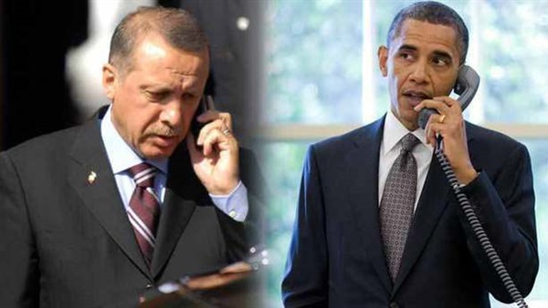 أوباما يجري اتصالا هاتفيا بالرئيس التركي حول تطورات محاولة الانقلاب 