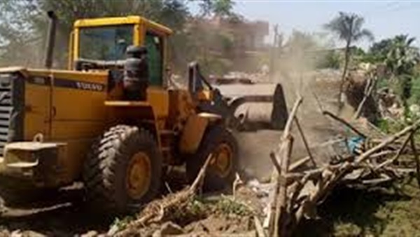 تحرير 171 محضر وإزالة مرافق بمركزي أبوتيج وساحل سليم بأسيوط