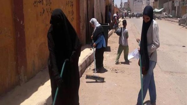 استمرار العمل ضمن فعاليات مبادرة «حلوة يابلدي» لليوم الخامس بالفيوم