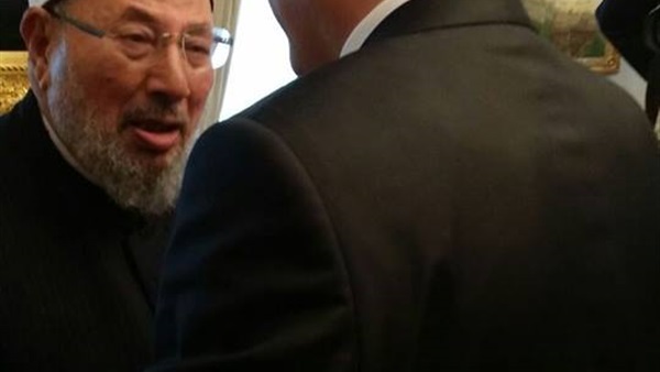 القرضاوي يلتقي أردوغان بأنقرة قبل الانتخابات البرلمانية التركية