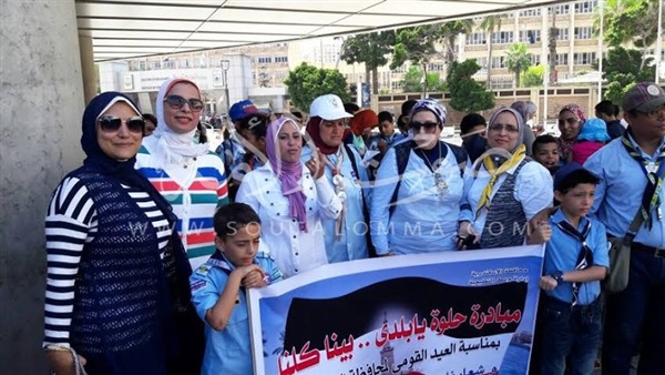 بالصور..«تعليم الإسكندرية»  تشارك في احتفالات المحافظة بعيدها القومي 