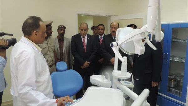 بالصور.. افتتاح مبني العيادات الطبية لأعضاء الشرطة بأسوان