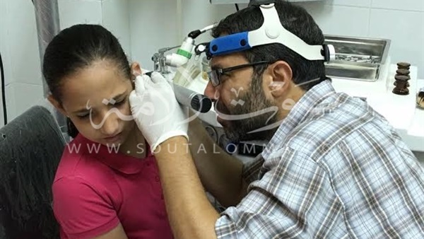 بالصور.. بدء العمل بالعيادات الخارجية لمستشفى جامعة القناة 