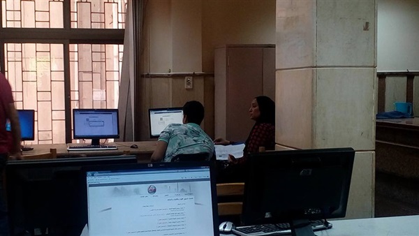 بالصور.. إقبال ضعيف من الطلاب على التنسيق في اليوم الثالث