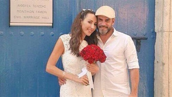 بالصور.. قصة حب ورد الخال وباسم رزق تنتهى بـ« الزواج المدنى» فى قبرص