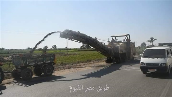 خطة متكاملة لرصف وصيانة وتطوير شبكة الطرق بالفيوم